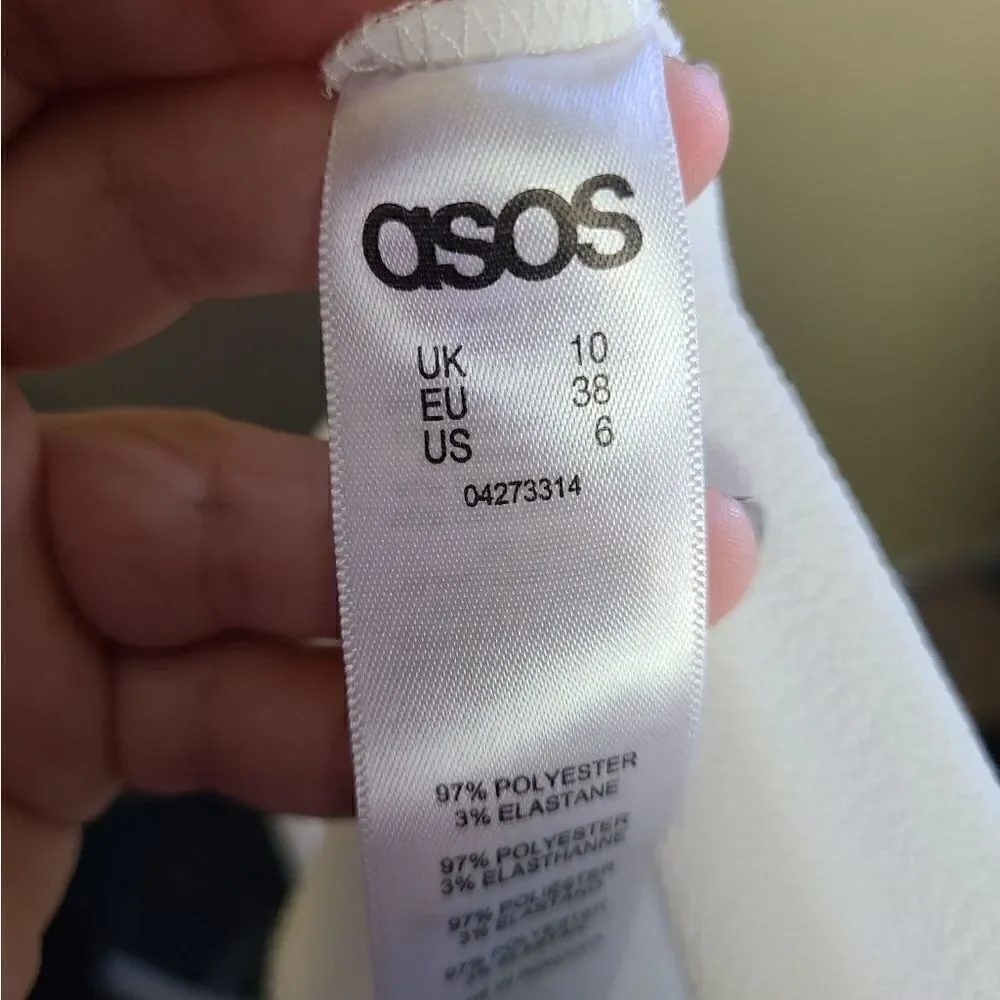 ASOS Tuck Drape Front Top - Picture 7 of 8